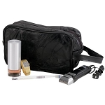 [DEMO] Italian Stone Design Genuine Leather Personal Travel Bag